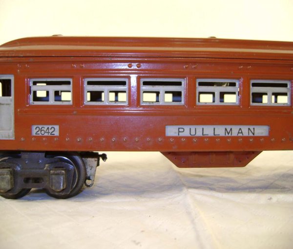 ABT: Lionel #2642/2642/2643 Brown Passenger Cars/1 - 4