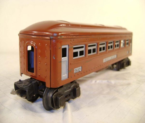 ABT: Lionel #2642/2642/2643 Brown Passenger Cars/1 - 6