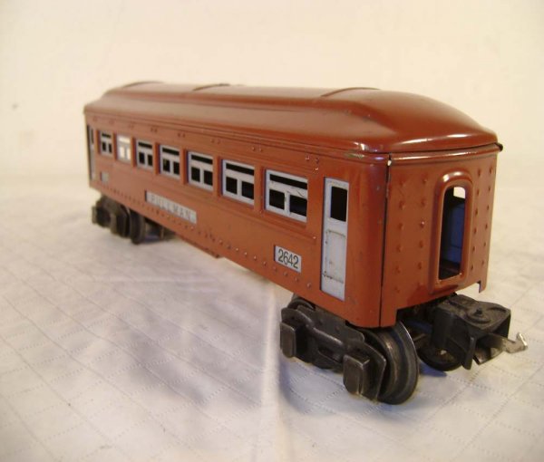ABT: Lionel #2642/2642/2643 Brown Passenger Cars/1 - 7