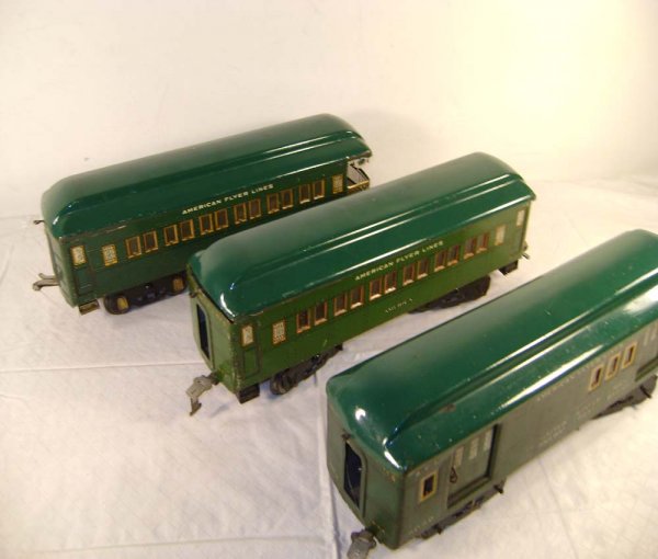 ABT: American Flyer #4040/4151/4152 Two-Tone Green