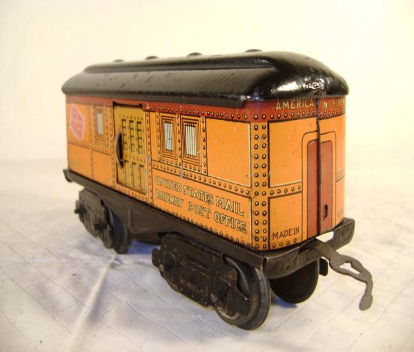 ABT: AF O Gauge #1205/6/6/6 Yellow & Black Passeng - 5