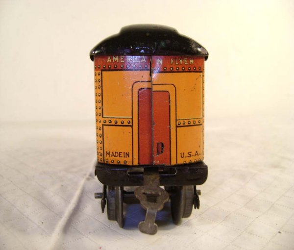 ABT: AF O Gauge #1205/6/6/6 Yellow & Black Passeng - 6