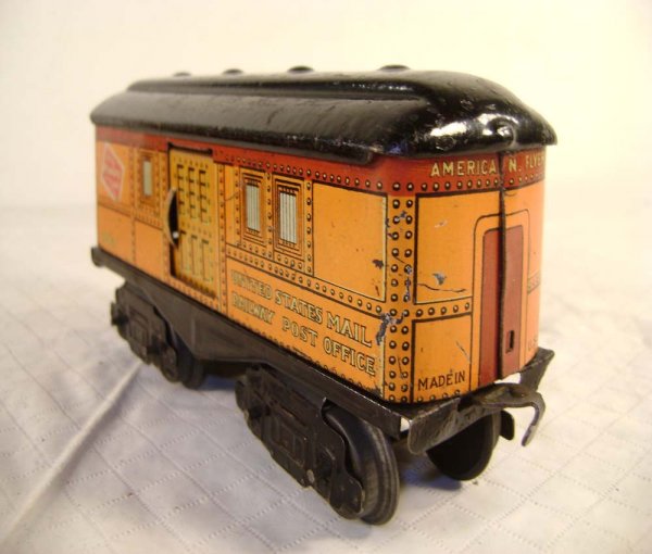 ABT: AF O Gauge #1205/6/6/6 Yellow & Black Passeng - 7
