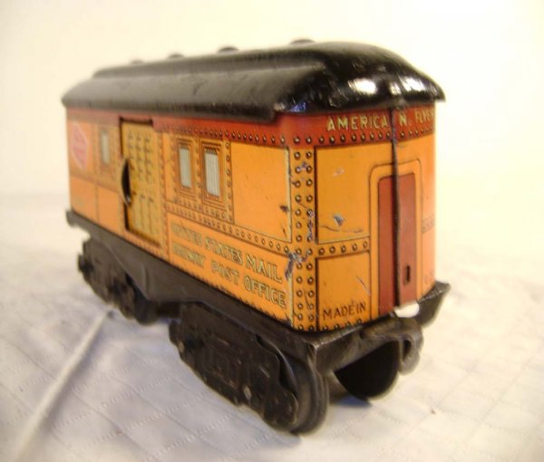 ABT: AF O Gauge #1205/6/6/6 Yellow & Black Passeng - 9