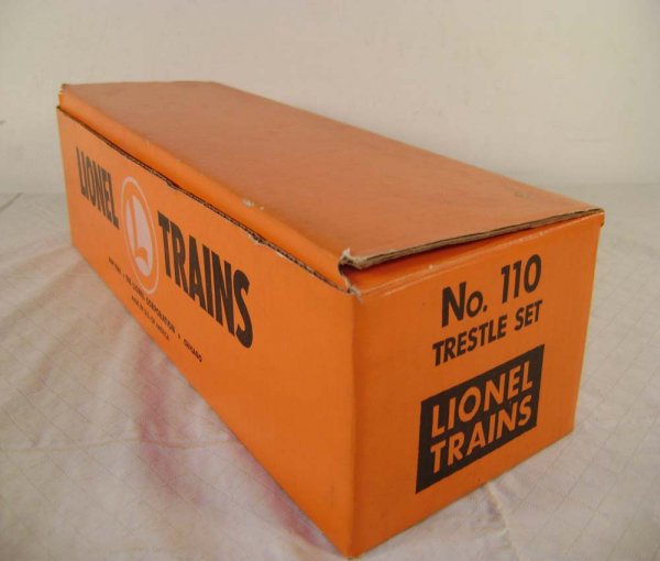ABT: Lionel #110 Graduated Trestle Set/Orange OB+ - 8