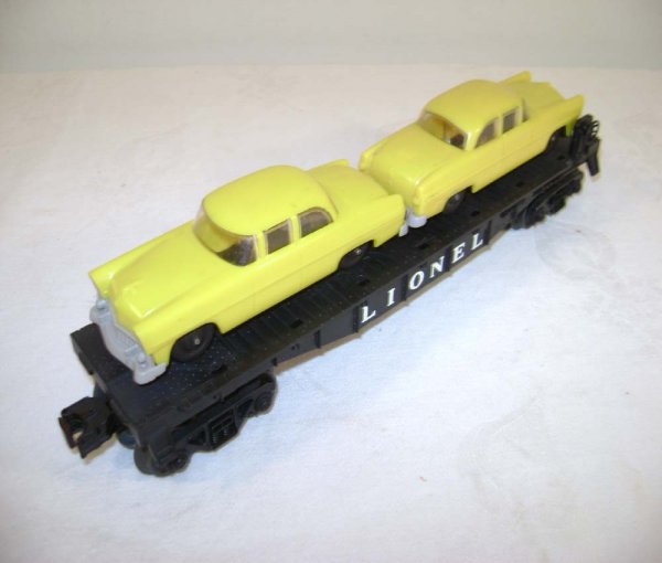 ABT: Two Scarce Lionel Yellow/Gray Autos w/Black F