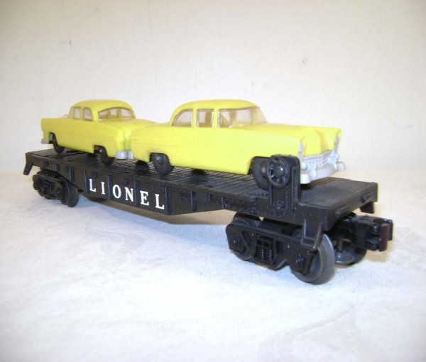 ABT: Two Scarce Lionel Yellow/Gray Autos w/Black F - 4
