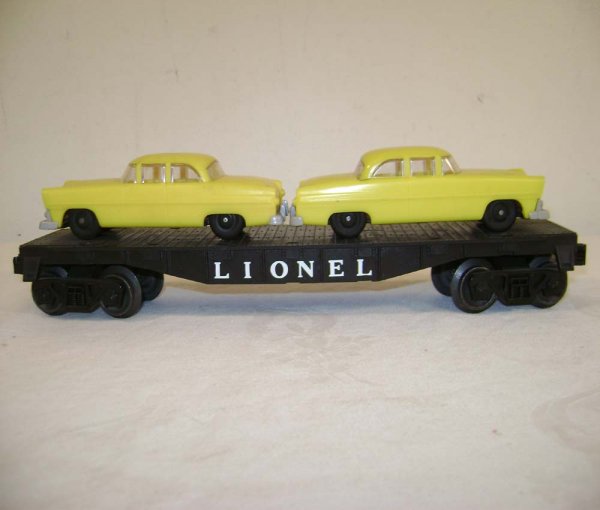 ABT: Two Scarce Lionel Yellow/Gray Autos w/Black F - 6