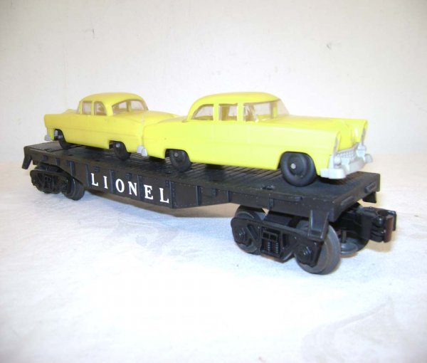 ABT: Two Scarce Lionel Yellow/Gray Autos w/Black F - 7