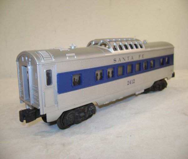 ABT: Lionel #2412 SF Passenger Car/Perf OB - 2