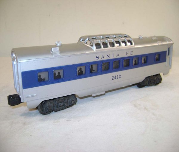 ABT: Lionel #2412 SF Passenger Car/Perf OB - 6