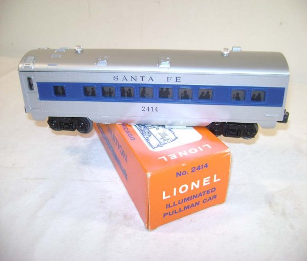 ABT: Lionel #2414 SF Passenger Car/Pix OB