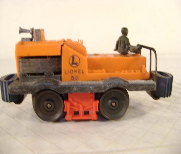 ABT: Lionel #50 Early Gang Car/Orange OB+ - 4