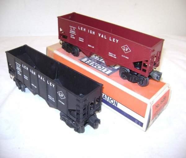 ABT: 2 Lionel #6456 Lehigh Valley Hoppers/OB