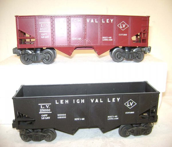 ABT: 2 Lionel #6456 Lehigh Valley Hoppers/OB - 2