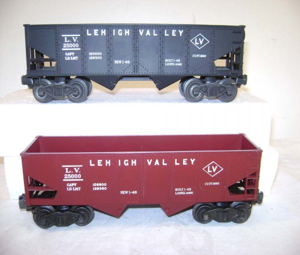 ABT: 2 Lionel #6456 Lehigh Valley Hoppers/OB - 3