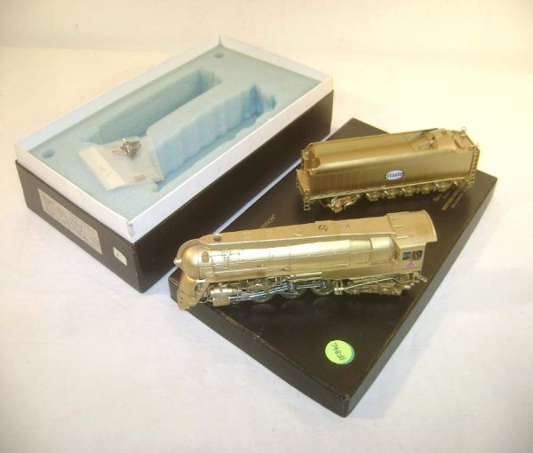 ABT: HO Brass - Micro Cast Mizuno NYC Dreyfuss 4-6: Paul V. Ambrose and Drew J. Bauer present: These are the Micro Cast Mizuno NYC Dreyfuss 4-6-4 Steam Engine & Tender that Micro Cast made a few years ago in HO gauge. Our Opinion is that they are gener