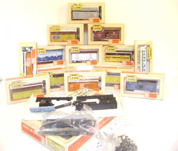 ABT: HO - 14 Train Miniatures Kits/OBs: Paul V. Ambrose and Drew J. Bauer present: These are fourteen Kits that Train Miniatures made in HO Gauge in the 1960/1970s. Our Opinion is that they are generally in Like New Condition. The Original 