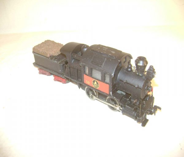 ABT: HO - Mantua #59 Camelback Steam Engine & Tend: Paul V. Ambrose and Drew J. Bauer present: These are the #59 Camelback Steam Engine and Tender that Mantua made in HO Gauge in the 1950s. Our Opinion is that they are generally in Good Condition. No B