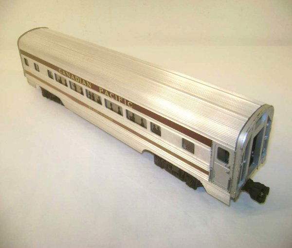 ABT: Great Lionel #2553 Canadian Pacific Blair Man: Paul V. Ambrose and Drew J. Bauer present: This is the #2553 Canadian Pacific Blair Manor Pullman that Lionel made in 1957 as a separate-sale item for the highly sought #2296W CP Passenger Set. Our Op