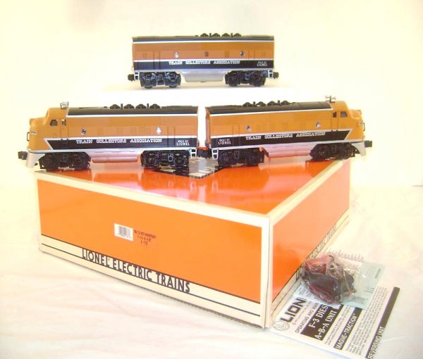 ABT: Great Lionel #11737 TCA ABA F-3 Diesels/OB: Paul V. Ambrose and Drew J. Bauer present: These are the #11737 Orange & Black TCA F-3 ABA Diesels with Dual Motors that Lionel made in the 1990s. Goes with the Passenger Cars that the various Convent