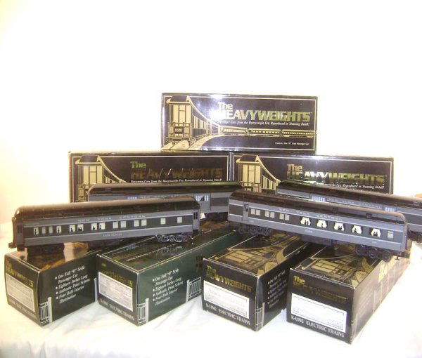 ABT: K-Line Set of 6 New York Central Scale Heavyw: Paul V. Ambrose and Drew J. Bauer present: These are the New York Central Scale Heavyweight Passenger Cars that K-Line/Lionel made in O Gauge several years ago. Included are the #K-71-4907 Railway Pos