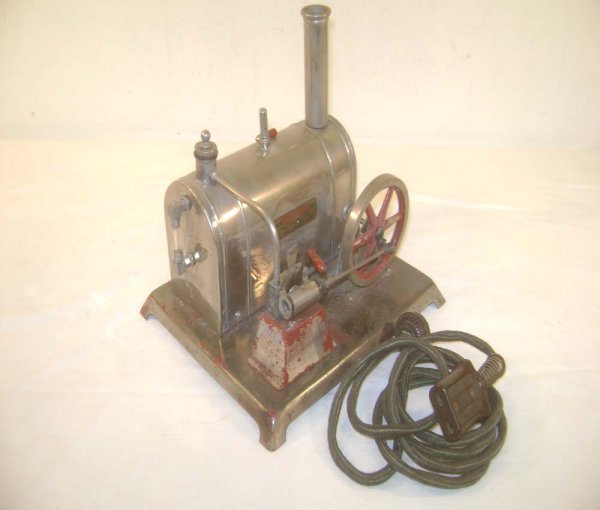 ABT: Rare Weeden Electric Live Steam Generator: Paul V. Ambrose and Drew J. Bauer present: This is the rare Weeden Electric Live Steam Generator from the 1920s. Our Opinion is that it is generally in Very Good Plus Condition; has not been tested. N