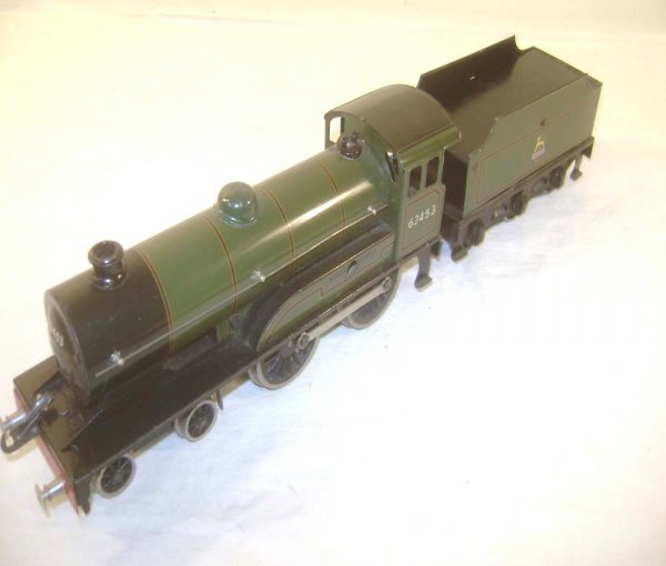 ABT: Hornby O Gauge #62453 4-4-0 British Railways : Paul V. Ambrose and Drew J. Bauer present: These are the #62453 4-4-0 British Railways Prince Charles Clockwork Steam Engine and Tender that Hornby made in O Gauge in the 1920s/30s. Our Opinion is tha