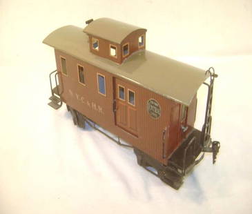 ABT: Scarce Marklin 1 Gauge New York Central Caboo: Paul V. Ambrose and Drew J. Bauer present: This is the New York Central Caboose that Marklin made in 1 Gauge in the 1920s/30. Our Opinion is that it is generally in Very Good Condition. No Box. All Or