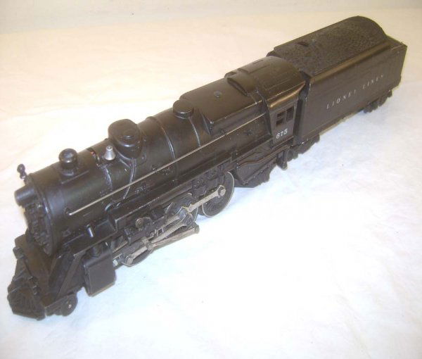 ABT: Nice 1948 Model Lionel #675 Steam Engine & #646: Paul V. Ambrose and Drew J. Bauer present: These are the diecast #675 Steam Engine and #6466WX Whistle Tender that Lionel made circa 1948 with Baldwin-Disc Drivers, silver rubber-stamped cab numbers,