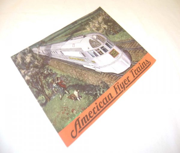 ABT: Amazing 1935 American Flyer Consumer Catalog: Paul V. Ambrose and Drew J. Bauer present: This is the 1935 American Flyer Consumer Catalog (#814). Our Opinion is that it is generally in Like New Condition. The Cover is firmly attached with "1935" 