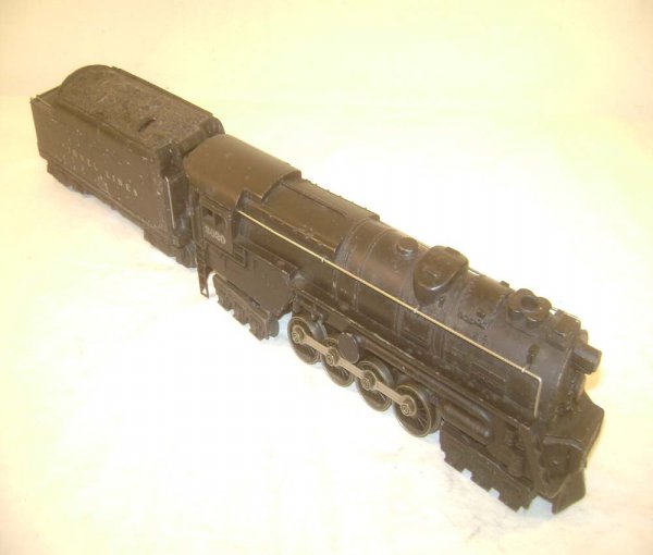 ABT: Lionel #2020 1946 Steam Turbine & #2020W Whis: Paul V. Ambrose and Drew J. Bauer present: These are the #2020 Diecast Steam Turbine with Smoke Bulb version and the #2020W Whistle Tender that Lionel made circa 1946. The #2020W version of the Early 