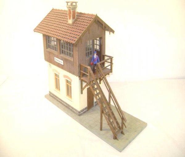 ABT: LGB/Pola G Scale #914 Signal Tower: Paul V. Ambrose and Drew J. Bauer present: This is the G Scale #914 Signal Tower that LGB/Pola made a few years ago. Our Opinion is that it is generally in Excellent Condition. No Box. All Original in