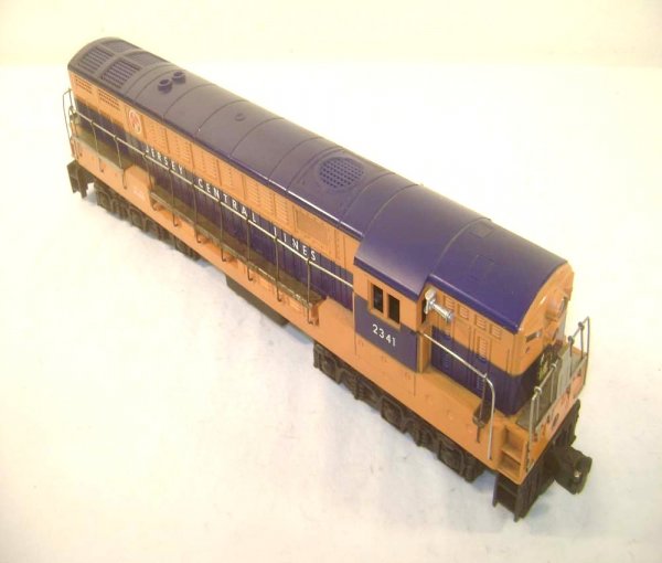 ABT: Nice Lionel #2341 Dull Jersey Central FM: Paul V. Ambrose and Drew J. Bauer present: This is the #2341 Jersey Central FM Diesel Engine that Lionel made circa 1956. Dull Orange variation that is a bit soiled but will clean nicely. Our Opinion