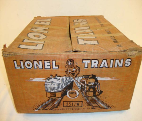 ABT: Scarce Lionel #2517W 1958 D&RG Super O Freigh: Paul V. Ambrose and Drew J. Bauer present: This is the Original Set Box for the #2517W D&RG Freight Set that Lionel made in 1958. This rare 1958 Set is much tougher to find than the 1957 Set; the seco
