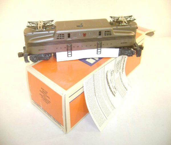 ABT: Lionel #18300 Gold Pennsylvania Mint Series G: Paul V. Ambrose and Drew J. Bauer present: This is the #18300 Gold Pennsylvania GG-1 Electric with Dual Motors that Lionel made in the late 1980s as part of the Mint Cars Series. Our Opinion is that i