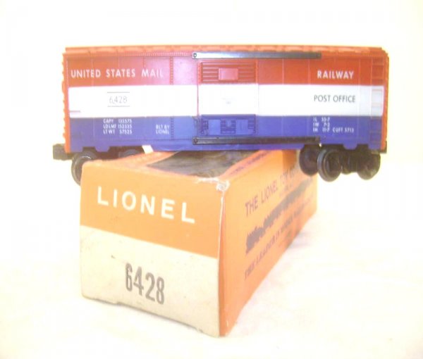 ABT: Great Lionel #6428 US Mail Box Car/66-Box: Paul V. Ambrose and Drew J. Bauer present: This is the #6428 United States Mail Type IV Box Car that Lionel made circa 1966. Our Opinion is that it is generally in Excellent Condition. The Original 66