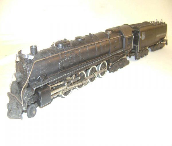 ABT: AF S: #332 Union Pacific Challenger Steam Engi: Paul V. Ambrose and Drew J. Bauer present: These are the #332 Union Pacific Challenger Steam Engine and Tender that American Flyer made in S Gauge in the 1950s. Our Opinion is that they are generally