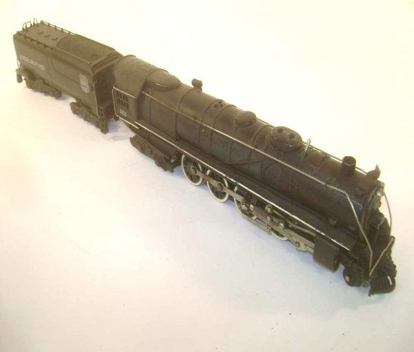 ABT: AF S: #332 Union Pacific Challenger Steam Engi: Paul V. Ambrose and Drew J. Bauer present: These are the #332 Challenger Union Pacific Steam Engine and Tender that American Flyer made in S Gauge in the early 1950s. Our Opinion is that they are gene
