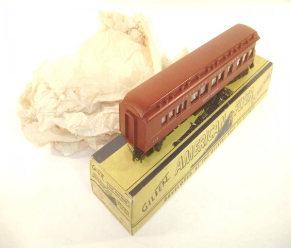 ABT: AF S: #978R American Flyer Lines Grand Canyon: Paul V. Ambrose and Drew J. Bauer present: This is the #978R American Flyer Lines Grand Canyon Heavyweight Passenger Car that American Flyer made in S Gauge in the 1950s. Our Opinion is that it is gen