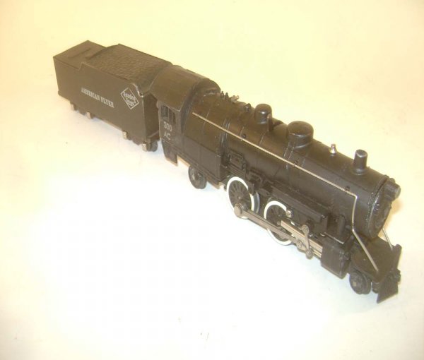 ABT: AF S: #300AC Steam Engine and Tender: Paul V. Ambrose and Drew J. Bauer present: These are the #300AC Steam Engine and Tender that American Flyer made in S Gauge in the 1950s. Our Opinion is that they are generally in Excellent Condition.