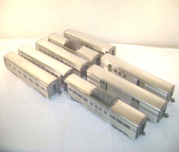 ABT: 8 Nice AMT Ribbed-Side NYC Passenger Cars: Paul V. Ambrose and Drew J. Bauer present: These are eight New York Central ribbed-side Passenger Cars that American Model Toys made in the early 1950s. The Lot includes a total of seven different mod