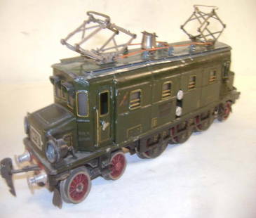 ABT: Marklin O Gauge #70/12920 Electric 4-6-2 Dark: Paul V. Ambrose and Drew J. Bauer present: This is the #70/12920 Dark Green Electric Electric-Type 4-6-2 Engine that Marklin made in O Gauge in the 1930s. Our Opinion is that it is generally in Very