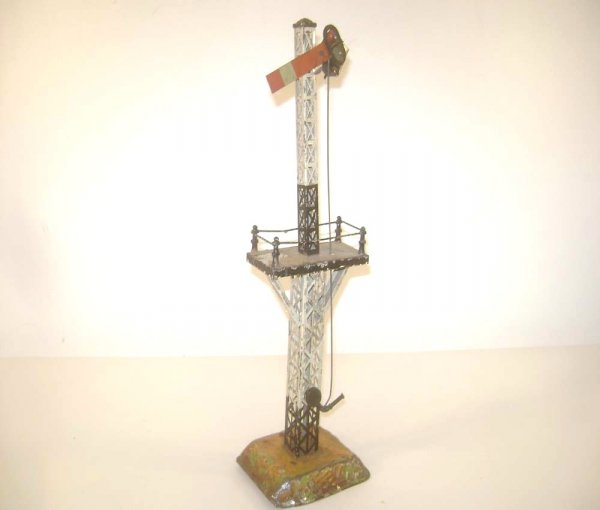 ABT: Early Marklin Semaphore: Paul V. Ambrose and Drew J. Bauer present: This is an Early Semaphore that Marklin made in the 1920s. Our Opinion is that it is generally in Very Good Plus Condition. No Box. All Original in our Opini