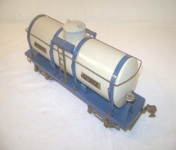 ABT: American Flyer #4010 Wide Gauge Tank Car: Paul V. Ambrose and Drew J. Bauer present: This is the #4010 Tank Car that American Flyer made in Wide Gauge in the 1930s. Our Opinion is that it is generally in Very Good Condition. No Box. All Origi