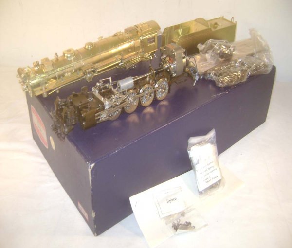 ABT: O-Scale Brass: US Hobbies Inc. #3647 New York : Paul V. Ambrose and Drew J. Bauer present: These are the #3647 New York Central L-2a Steam Engine and Tender that KTM US Models/US Hobbies Inc. made in O-scale Brass several years ago. Our Opinion is 