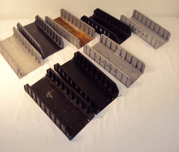 ABT: 8 Assorted Lionel Girder Bridges: Paul V. Ambrose and Drew J. Bauer present: These are eight assorted Girder Bridges that Lionel made Post War. Great for the Layout. Please add $16.00 for US-48 Shipping and Insurance.