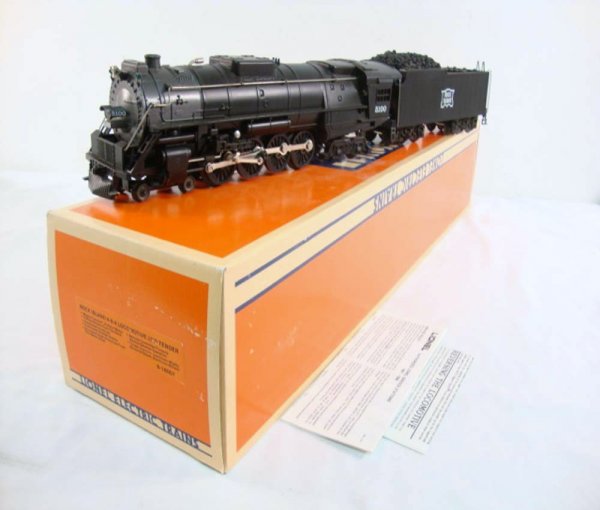 ABT: Lionel #18001 Rock Island Diecast 4-8-4 Steam E: Paul V. Ambrose and Drew J. Bauer present: These are the #18001 Rock Island 4-8-4 Diecast Steam Engine and Tender that Lionel made in the 1980s. Features Magnetraction, Headlight, Smoke, Smoke from St