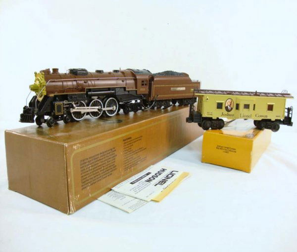 ABT: Lionel #8210 Joshua Lionel Cowen Diecast Hudso: Paul V. Ambrose and Drew J. Bauer present: These are the #8210 Diecast Hudson & Diecast Tender that Lionel made circa 1982 as part of its 100th Birthday Cowen Series. Features Smoke, Magnetraction, Wh