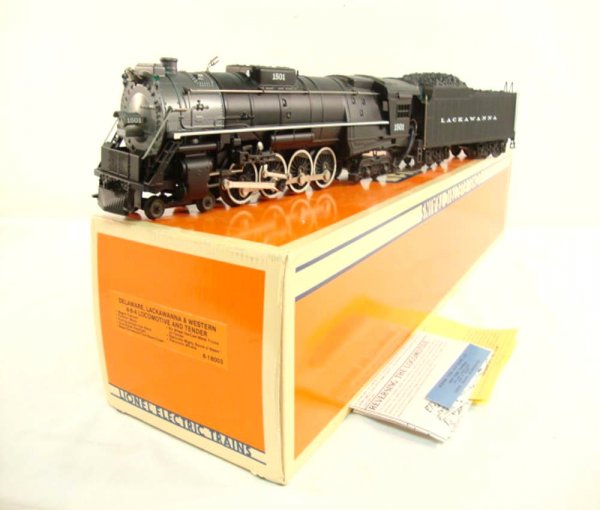 ABT: Great Lionel #18003 DL &W 4-8-4 Diecast Steam: Paul V. Ambrose and Drew J. Bauer present: These are the #18003 Delaware, Lackawanna and Western Diecast 4-8-4 Steam Engine and Tender that Lionel made in the middle 1980s. Features Magnetraction, Smo
